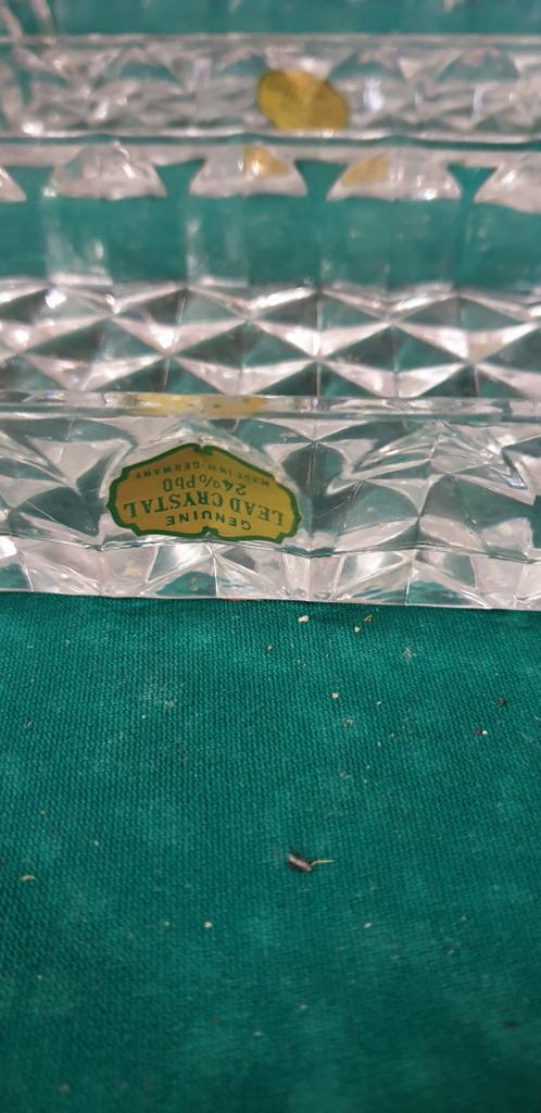 schaaltjes kristal genuine lood kristal, Ophalen of Verzenden, 'T Olde Gre-j, Info@toldegrej.nl, Endepoelstraat 20f Didam