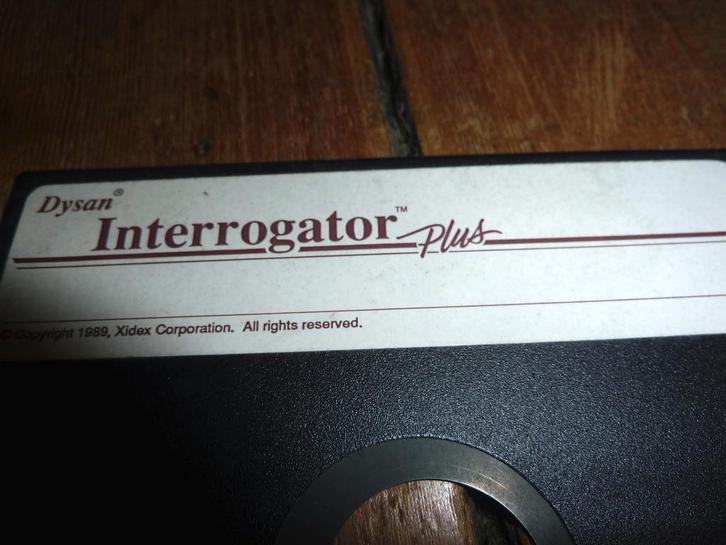 software office DYSAN Interrogator Plus - floppy flexi disc, Computers en Software, Office-software, Ophalen of Verzenden