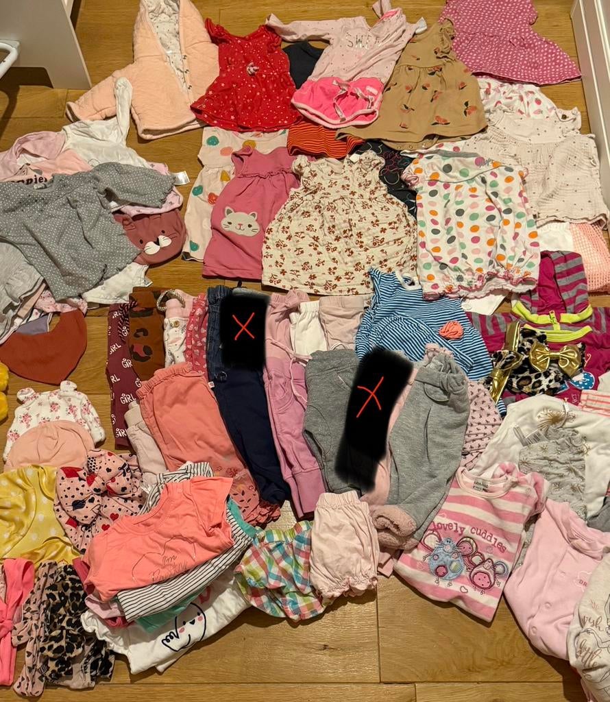 Kleding bundel 62/68, Ophalen of Verzenden, Zo goed als nieuw, Maat 62