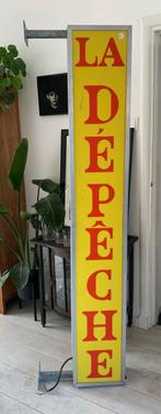 Franse lichtbak La Dépêche - Dubbelzijdig gevelverlichting, Ophalen of Verzenden, Huis en Inrichting