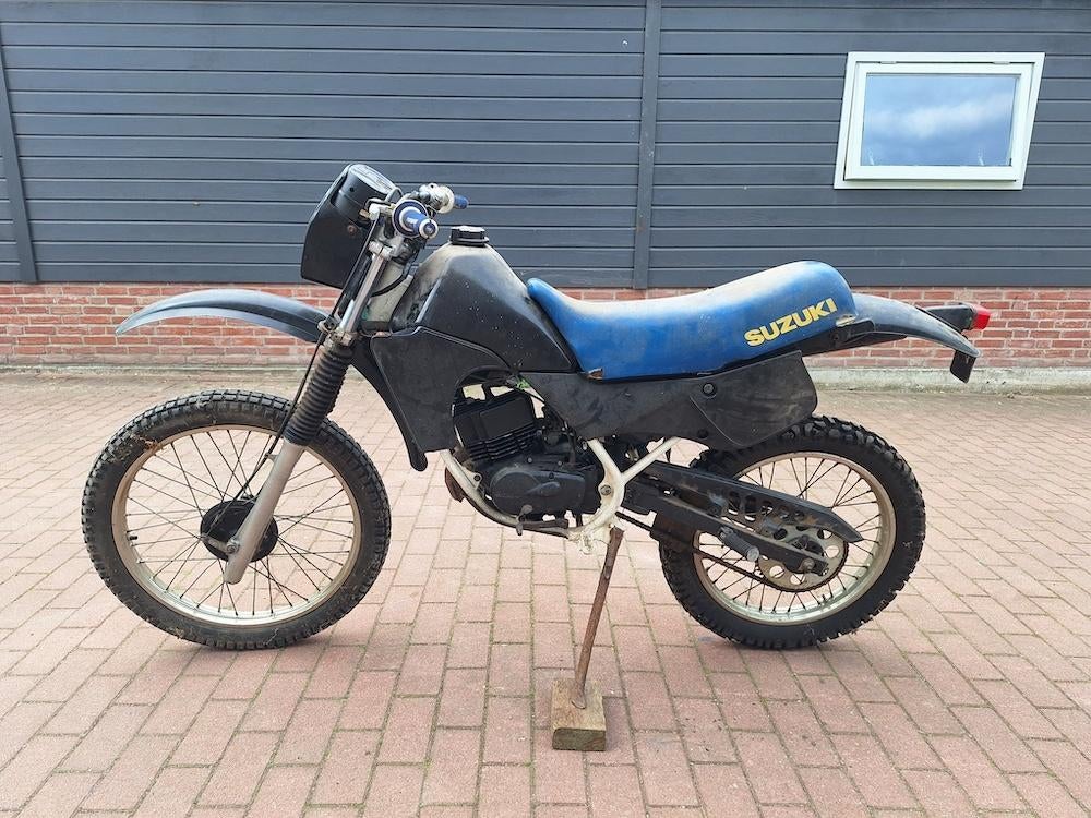 Suzuki TSX 50 oldtimer brommer crossbrommer 49cc, Fietsen en Brommers, Brommers | Crossbrommers, Ophalen, Gebruikt, 49 cc, Suzuki