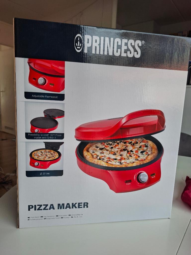 Princess pizzamaker, Ophalen, Overige typen, Nieuw, Rood