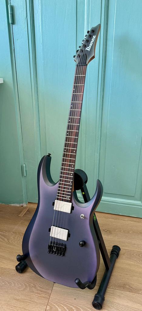 Ibanez RGD61 26.5'' scale Fishman Fluence in Aurora Matte, Ophalen of Verzenden, Zo goed als nieuw, Solid body, Ibanez