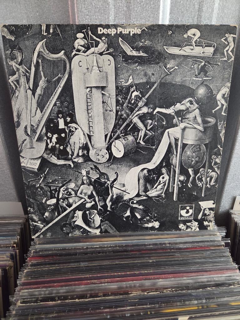 Hardrock/Metal lp DEEP PURPLE: SELF TITLED, Cd's en Dvd's, Vinyl | Hardrock en Metal, Gebruikt, 1970 - 1979, 12 inch, Inclusief binnenhoes