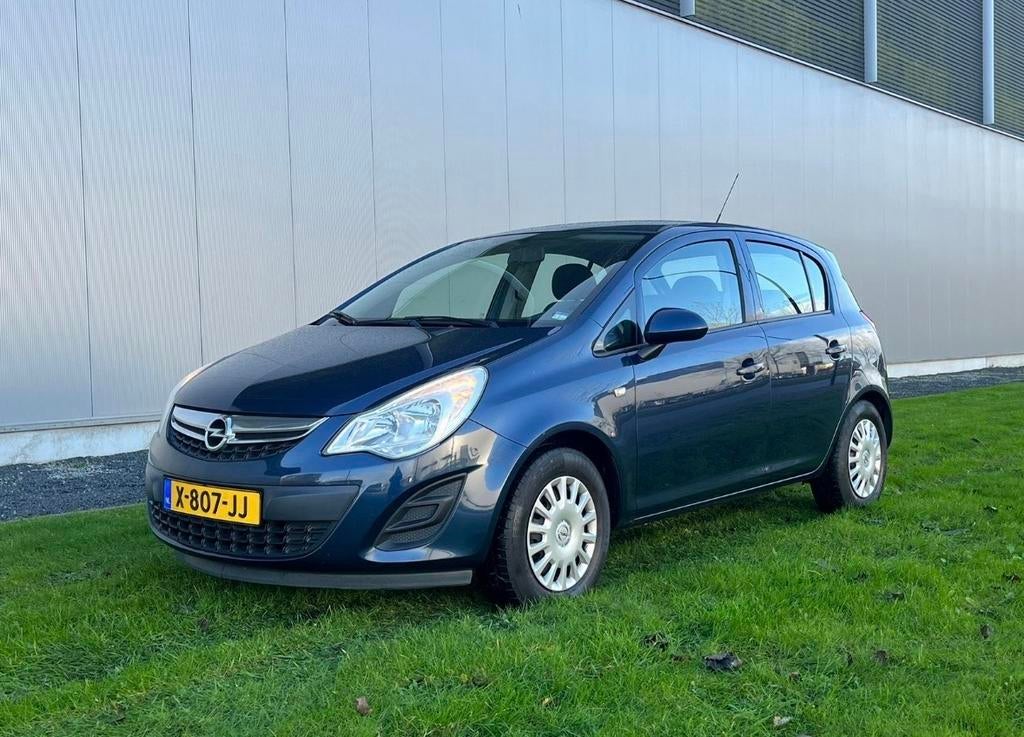 Opel Corsa 1.2 Ecoflex 5D 2012 Blauw, Auto's, Opel, 1063 kg, 4 cilinders, Blauw, 1229 cc