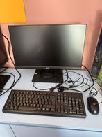 Complete set: beeldscherm, toetsenbord en muis (z.g.a.n.), Computers en Software, Monitoren, Ophalen, HDMI, IPS, Full HD