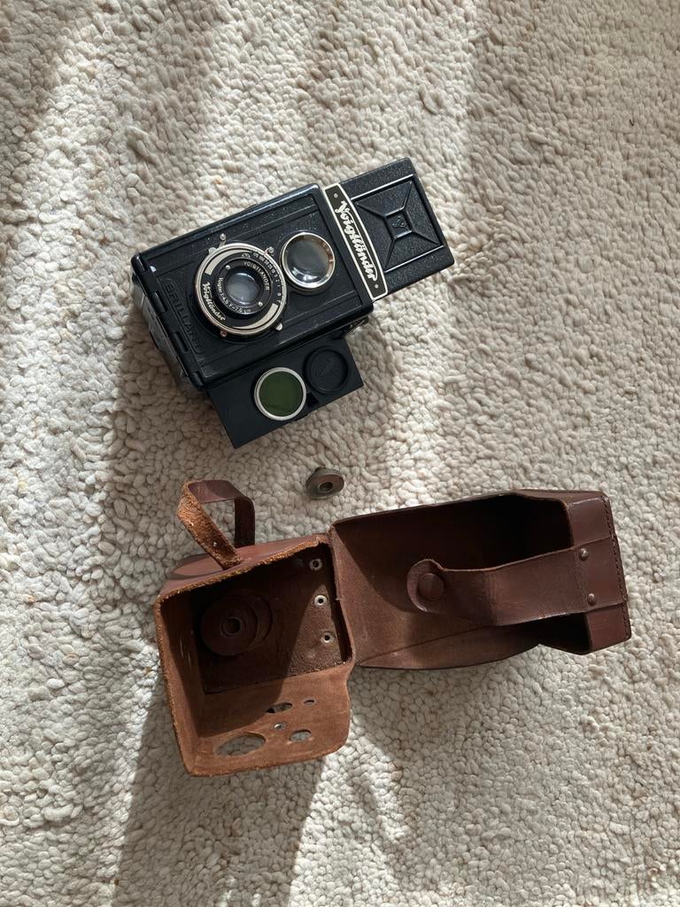 Voigtlander antieke camera werkend, Ophalen of Verzenden, Voor 1940, Fototoestel