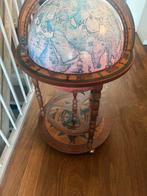 Vintage Globe Bar Wereldbol Drankenkast, Ophalen, Gebruikt