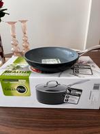 Greenpan valencia pro koekenpan (20cm) en steelpan (18cm), Ophalen of Verzenden, Nieuw, Overige materialen, Koekenpan of Braadpan
