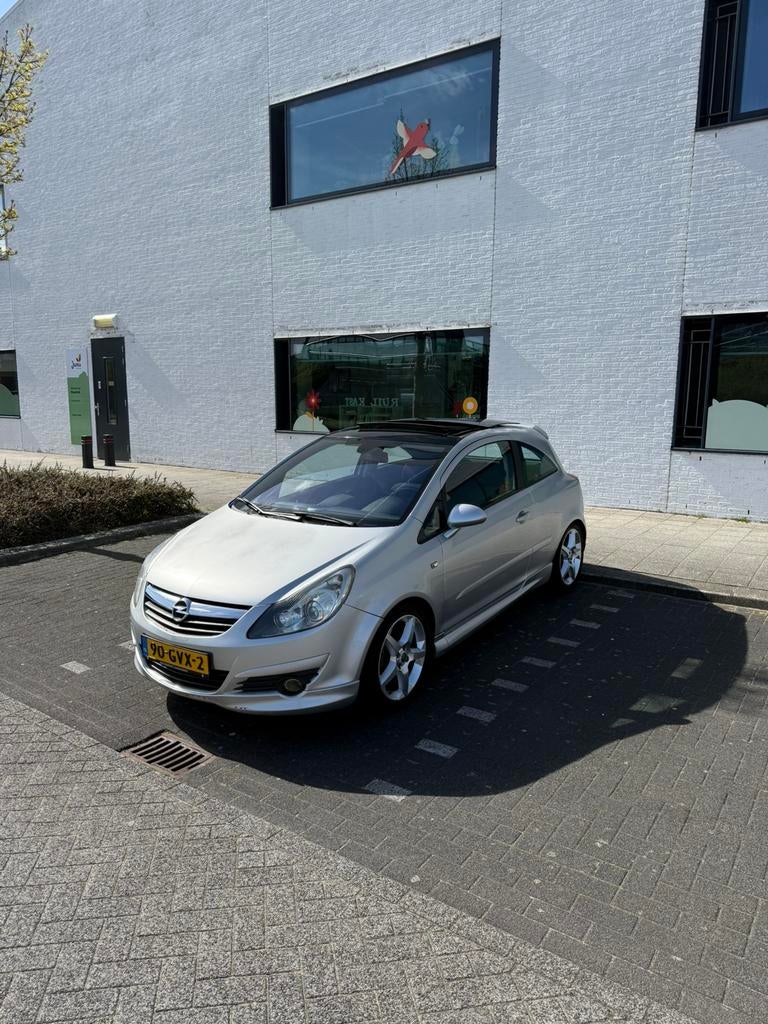 Opel Corsa 1.4 16V 3D WR 2008 Grijs, Auto's, Opel, Voorwielaandrijving, 40 €/maand, 4 cilinders, Origineel Nederlands