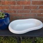 Emaille schaal ook leuk als tuindecoratie met planten, Antiek en Kunst, Curiosa en Brocante, Ophalen of Verzenden