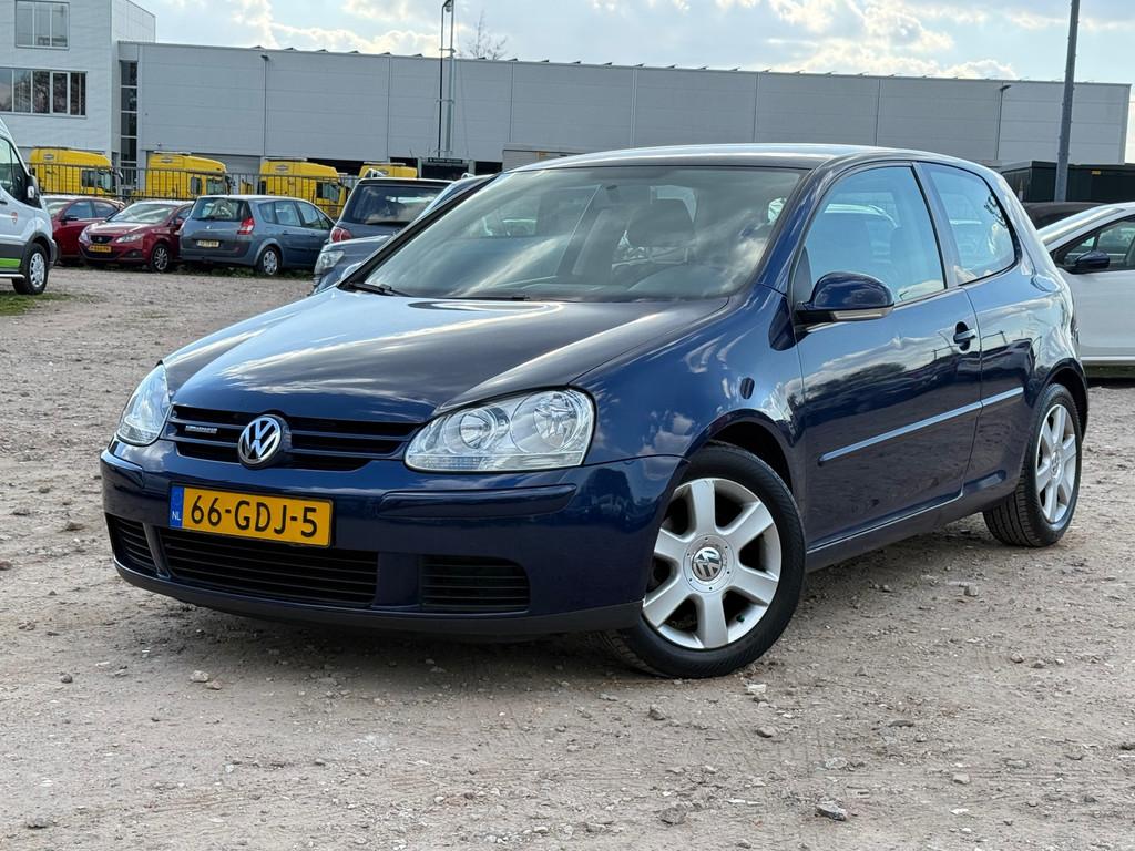 Volkswagen Golf 1.9 TDI Comfortline BlueMotion/ ONDERHOUDEN, Gebruikt, 4 cilinders, Blauw, Origineel Nederlands
