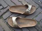 BIRKENSTOCK GOUD MADRID 41 NU GRATIS VERZENDING PER POST, Slippers, Overige kleuren, Verzenden, Zo goed als nieuw