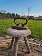 Antiek Gietijzeren Strijkijzer / Platstrijkijzer, Antiek en Kunst, Ophalen of Verzenden