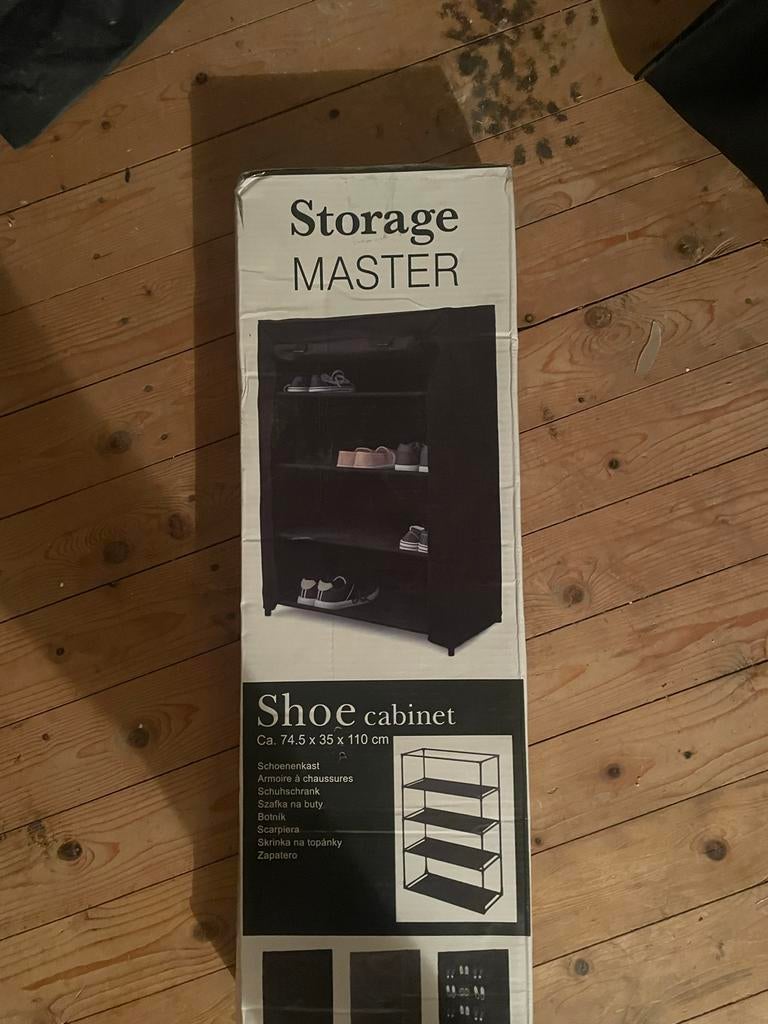 Nieuwe Storage Master schoenenkast (74.5x35x110 cm), Ophalen of Verzenden, Nieuw