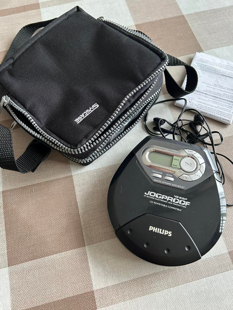 Philips jogproof 45 draagbare  cd speler, Ophalen of Verzenden, Discman