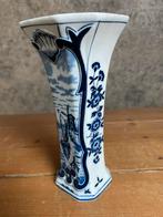 Delfts Blauw vaas - gemerkt n/Delft dec 500 B, Ophalen of Verzenden