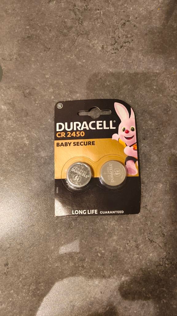 Duracell CR 2450 batterijen, 2 stuks, Audio, Tv en Foto, Accu's en Batterijen, Ophalen of Verzenden