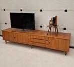 Vintage TVmeubel/Dressoir met drie laden, 240cm, Ophalen, ., 200 cm of meer, .
