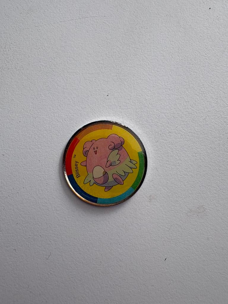 Pokemon munt 2001 blissey, Ophalen of Verzenden, Gebruikt, Overige typen