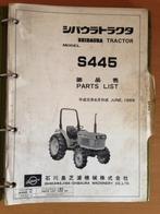 Onderdelenboek Shibaura S445, Ophalen of Verzenden, Gelezen, Tractor en Landbouw