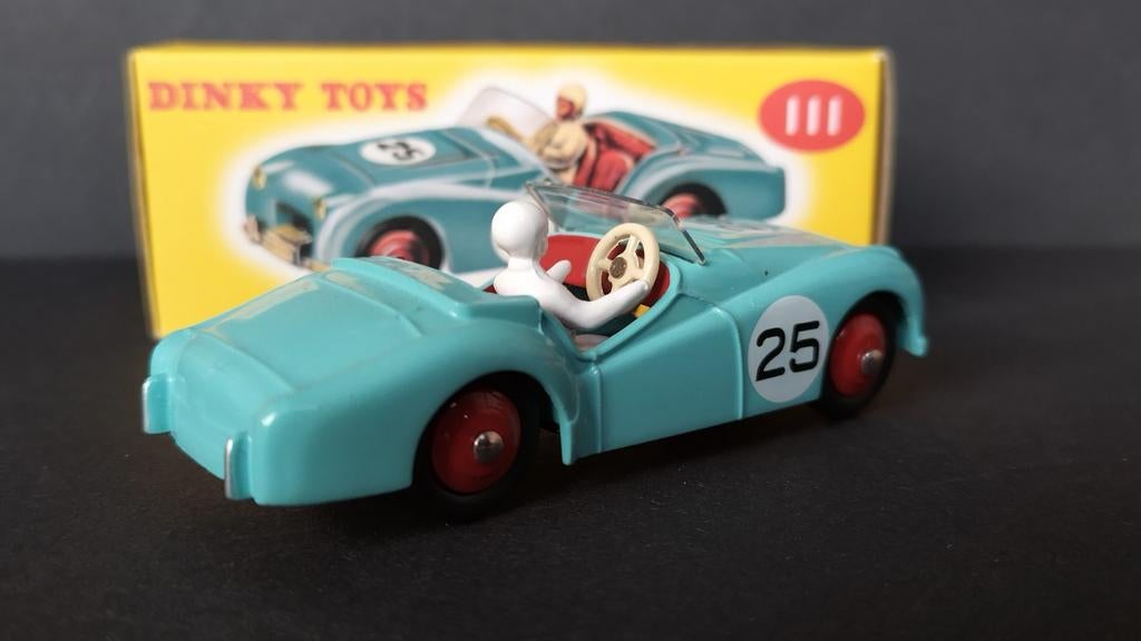 Triumph TR2 Sports 1:43 Dinky Toys Atlas re-edition Pol, Auto, Verzenden, Dinky@atlascollections.com, Nieuw