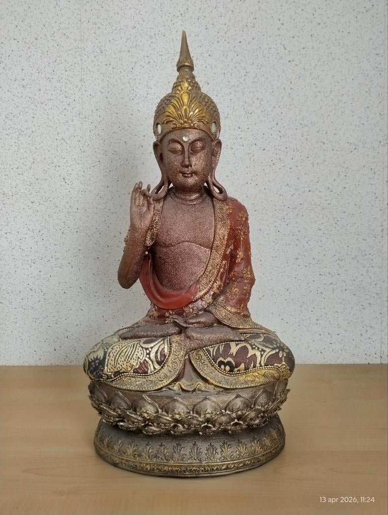 Heel erg mooi beeld, Thaise Boeddha 48cm, Ophalen of Verzenden