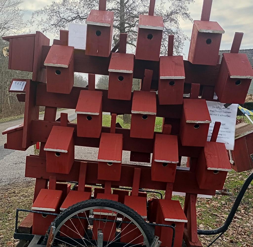 Zweedse vogelhuisjes, Ophalen of Verzenden, Nieuw