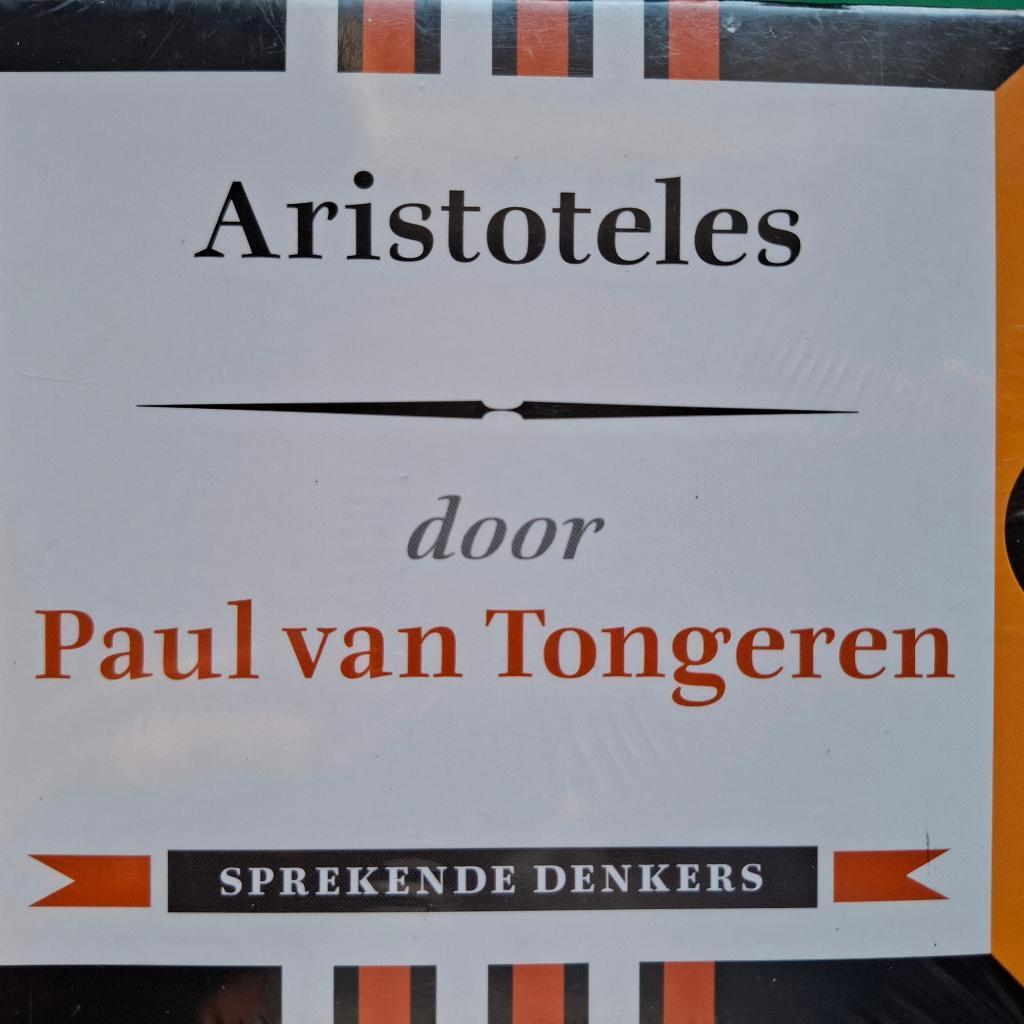 ARISTOTELES - PAUL VAN TONGEREN - 4-CD's- NIEUW, Cd's en Dvd's, Ophalen of Verzenden, Nieuw in verpakking, Overige genres