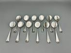 12 zilveren ijslepels Haags Lof, Antiek en Kunst, Ophalen of Verzenden, Zilver
