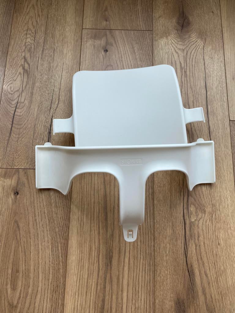 Stokke tripp trapp babyset wit, Ophalen of Verzenden, Zo goed als nieuw, Meegroeistoel