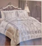 Nieuwe Versace bedsprei wit/zilver - nog in verpakking, Ophalen, Nieuw, Wit, Overige typen