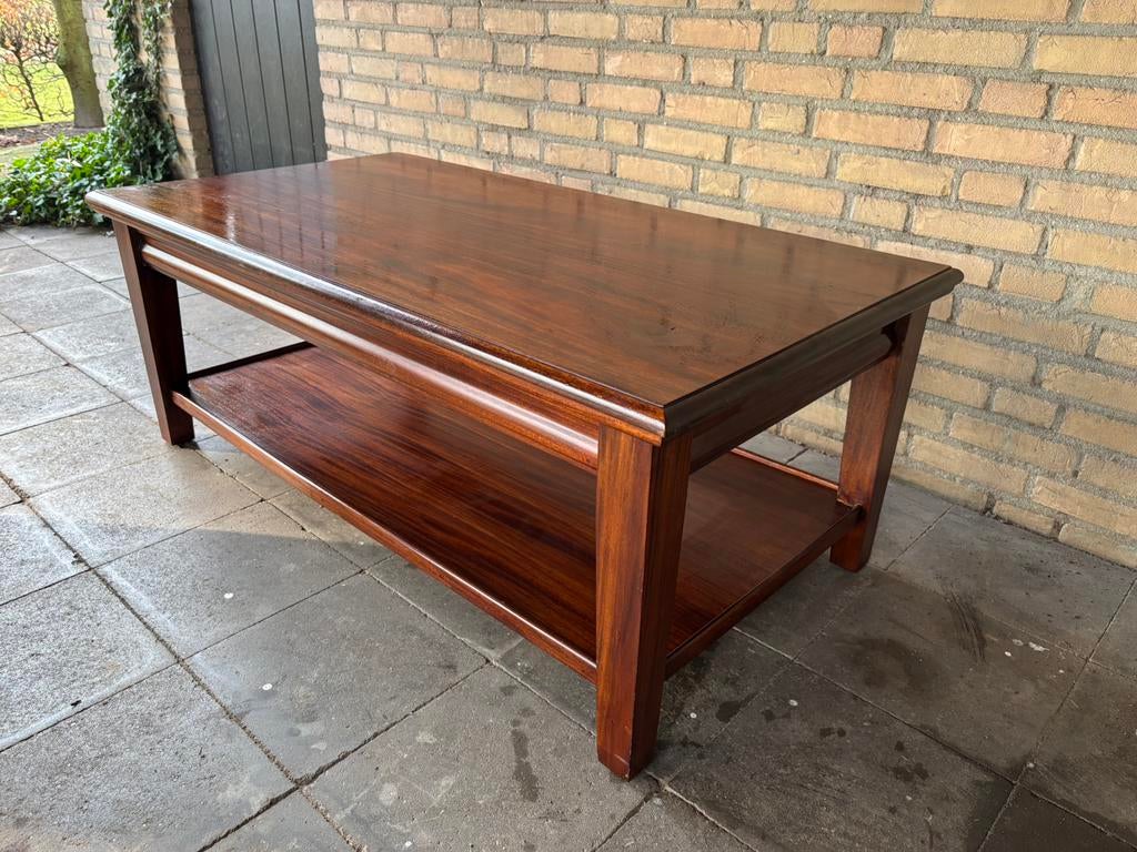 Houten salontafel, Ophalen, Gebruikt, 100 tot 150 cm, 50 tot 75 cm