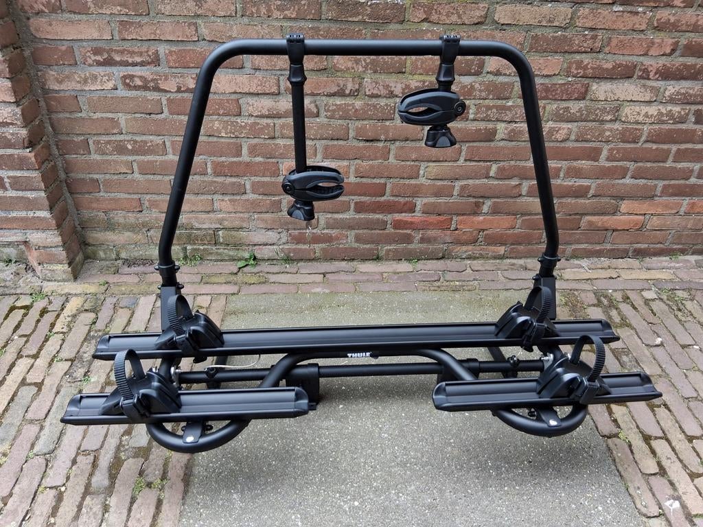 Thule Caravan Superb XT short fietsendrager black vouwwagen, Ophalen, 2 fietsen, Elektrische fiets