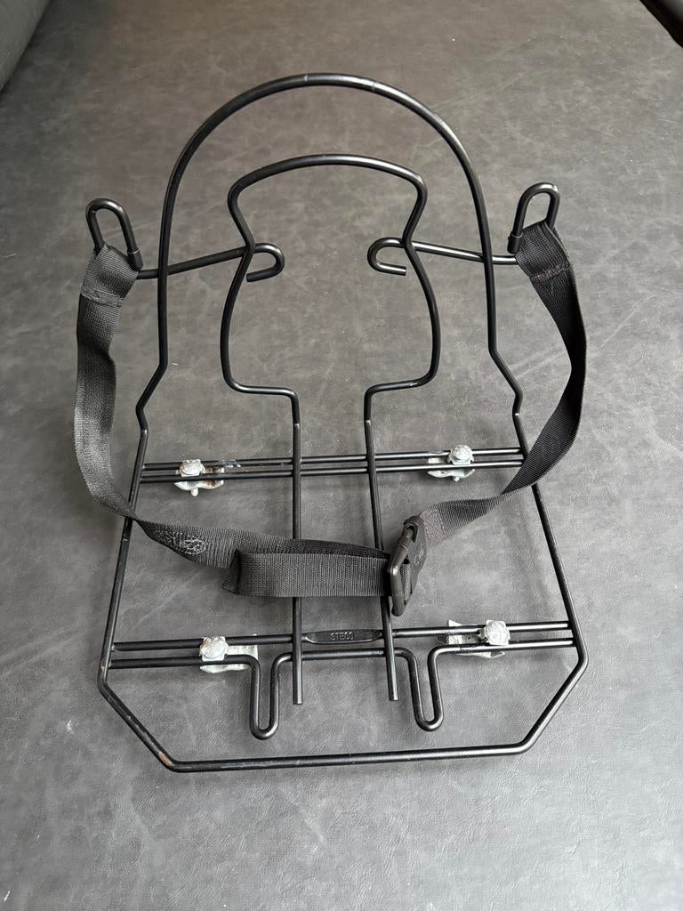 Steco Monkey-Mee Tasdrager Staal – Bagagedrager, Ophalen, Gebruikt