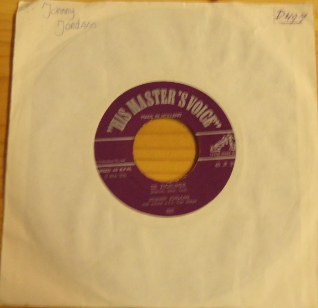 Johnny Jordaan > De zigeuner, Gebruikt, 7 inch, Single, Ophalen of Verzenden