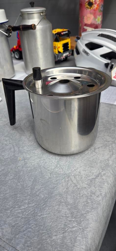 BK Melkkoker  pan voor gasfornuis, Ophalen, Gebruikt, Rvs, Kookpan of Snelkookpan