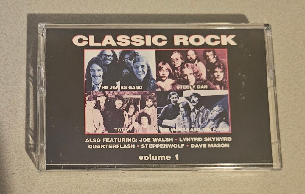 Classic rock - volume 1 - Cassette, Cd's en Dvd's, Cassettebandjes, Gebruikt, Origineel, Rock en Metal, 1 bandje, Verzenden