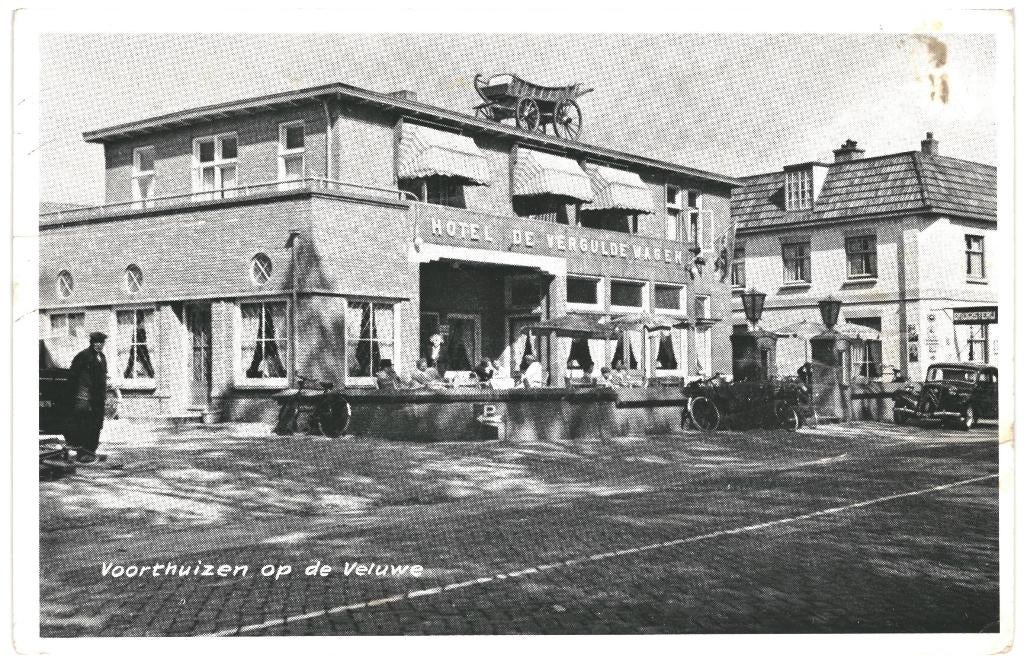 967183 Voorthuizen G 1961 Hotel Restaurant De Vergulde Wagen