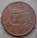 2 eurocent Frankrijk 1999 / 2000 / 2001, Ophalen, Frankrijk, 2 cent, Losse munt