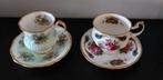 Kop en schotel elizabethan 2x, Ophalen of Verzenden, Zo goed als nieuw, Overige stijlen, Kop(pen) en/of Schotel(s)