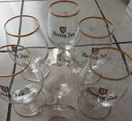 Hertog Jan – 6 bolglazen 25 CL, Verzamelen, Biermerken, Ophalen, Gebruikt, Glas of Glazen, Hertog Jan