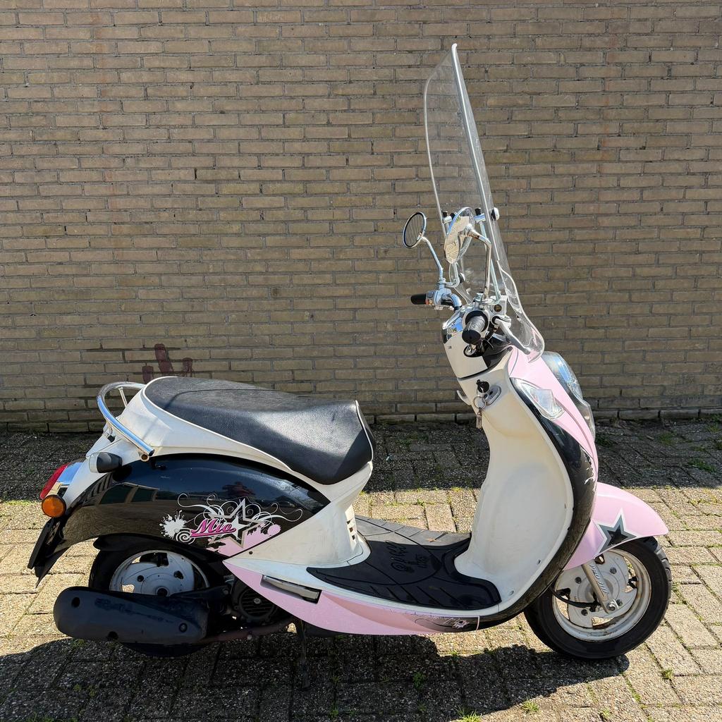 SYM Mio roze 107xx km, Gebruikt, Benzine, Maximaal 25 km/u, Ophalen