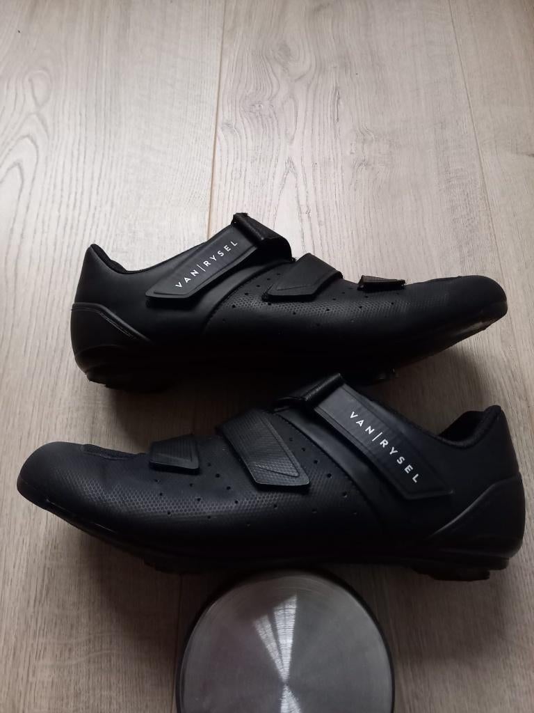 wielrenschoenen Van Rysel maat 45 zwart, Sport en Fitness, Ophalen of Verzenden