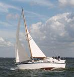 WIBO 730 stalen kajuitzeiljacht, met houten mast en giek., Watersport en Boten, Ophalen, Gebruikt, Staal, Diesel