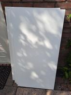 4 witte planken boekenplanken 97 x 50 cm, Ophalen