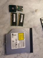 Laptop Onderdelen - CPU, RAM, DVD-drive, Computers en Software, Overige Computers en Software, Ophalen of Verzenden, Gebruikt