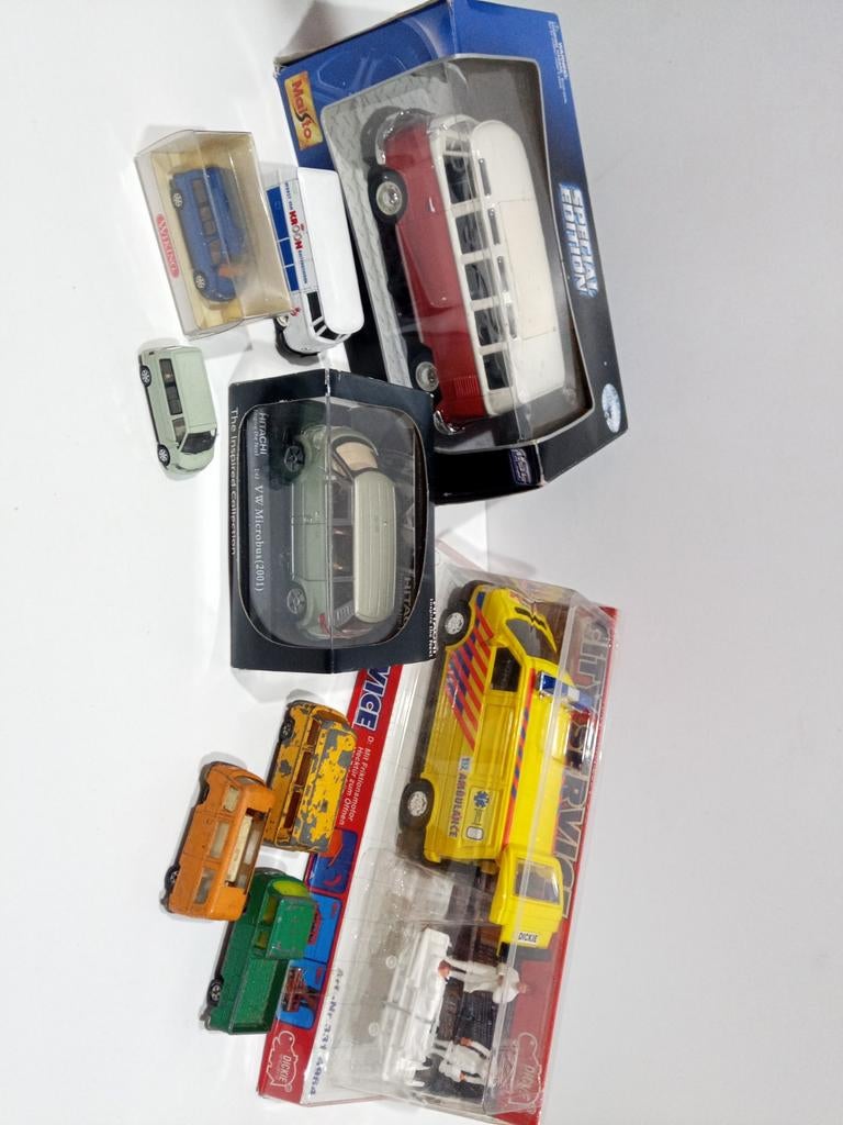 Verzameling Volkswagen busjes., Ophalen of Verzenden, Gebruikt, Auto, Overige merken