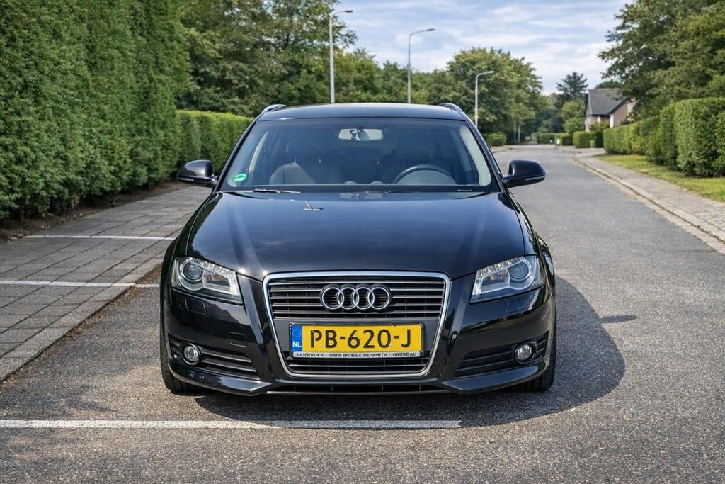 Audi A3 2.0 TDI 103KW Sportback 2009 Zwart, Auto's, Audi, Voorwielaandrijving, Stof, 4 cilinders, Zwart
