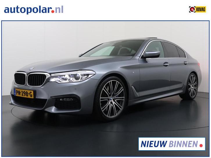 BMW 5-serie 540i High Executive 20Inch/Trekhaak/B&W Audio et, Auto's, BMW, Bedrijf, Te koop, 5-Serie, ABS, Achteruitrijcamera